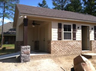 Custom-built shed featuring quality materials, innovative design, and ample storage space, showcasing J&B Construction's expertise in creating functional outdoor structures in North Texas.